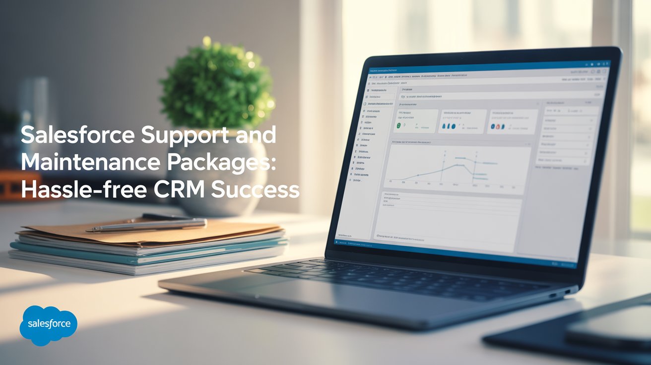Monitor is showing Salesforce support and maintenance packages