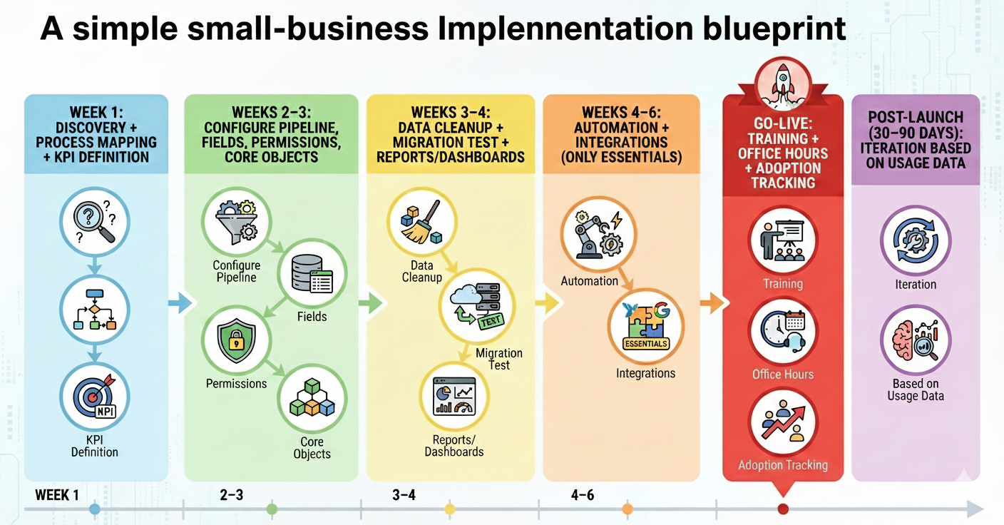 simple small-business implementation blueprint